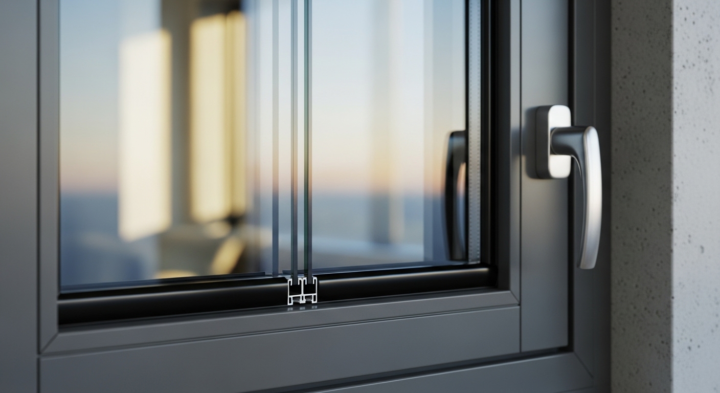 Thermal Break Aluminium Heating Window